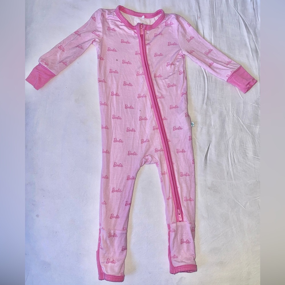POSH PEANUT X BARBIE PASTEL CONVERTIBLE PAJAMA - Picture 3 of 3